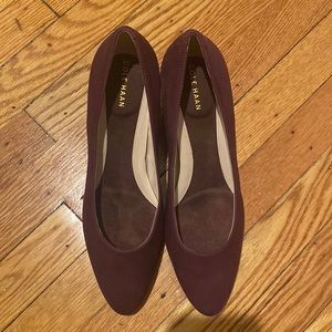 Cole Haan Maroon Wedges size 8